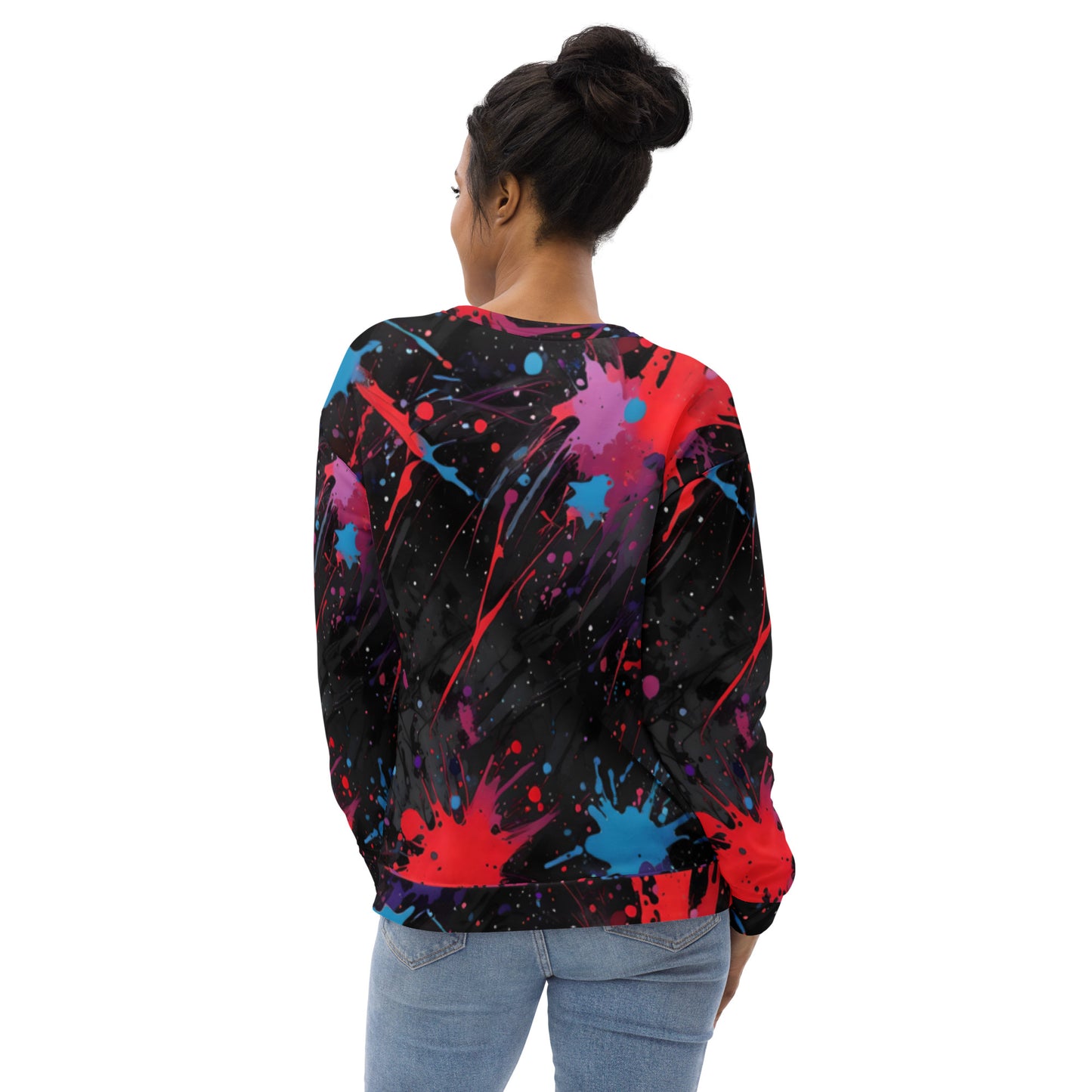 Color Splatter Sweatshirt