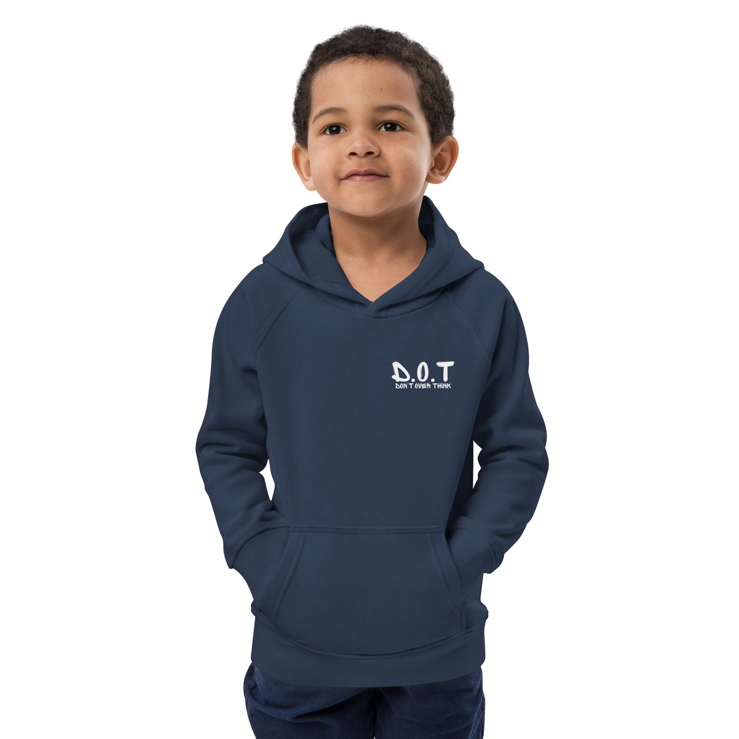 Kids eco (Don't OverThink) hoodie