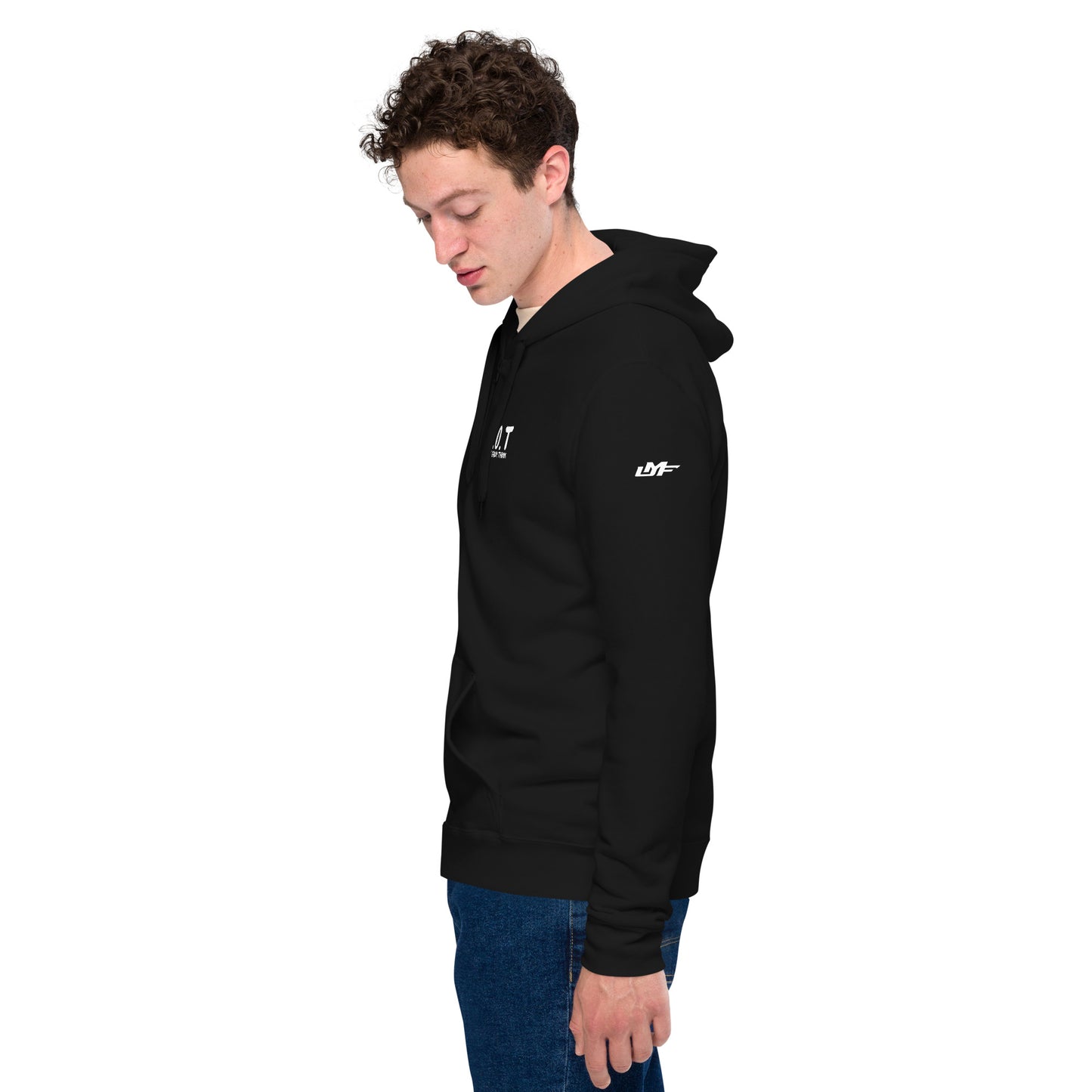 "Don't OverThink" Unisex zip hoodie