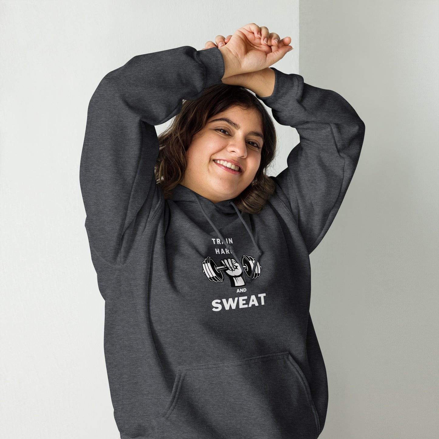 TRAIN HARD Unisex Hoodie