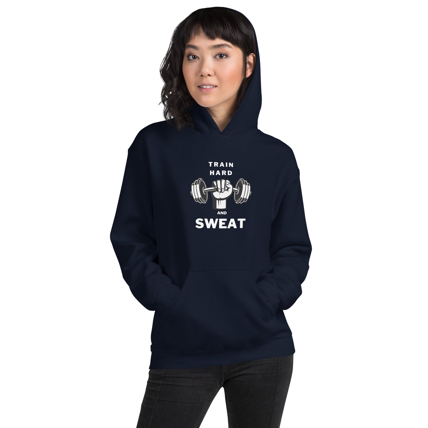 TRAIN HARD Unisex Hoodie
