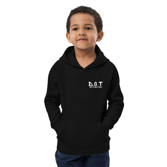 Kids eco (Don't OverThink) hoodie