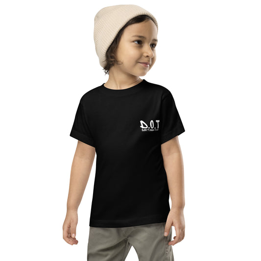 Don't OverThink (D.O.T) Toddler Short Sleeve Tee