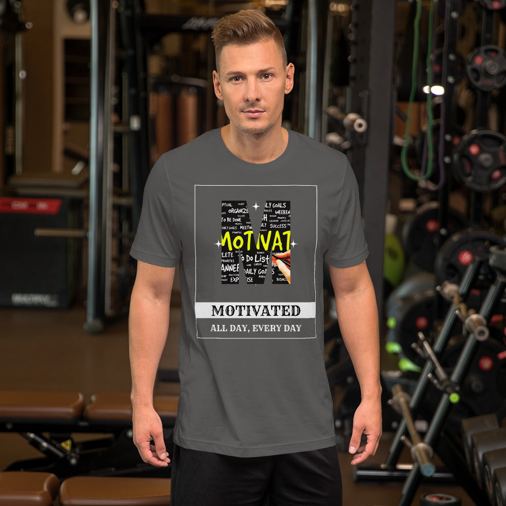 Motivated Unisex t-shirt
